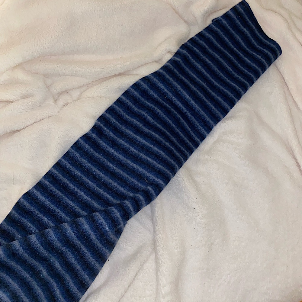 short striped scarf | unknown brand